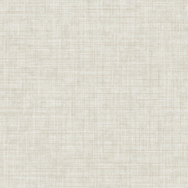 Advantage Tuckernuck Neutral Faux Linen Wallpaper
