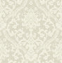 Advantage Evette Neutral Damask Wallpaper
