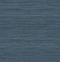 Advantage Barnaby Indigo Faux Grasscloth Wallpaper