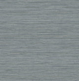 Advantage Barnaby Slate Faux Grasscloth Wallpaper