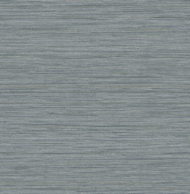 Advantage Barnaby Slate Faux Grasscloth Wallpaper