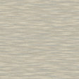 Advantage Benson Taupe Faux Fabric Wallpaper