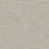 Advantage Exhale Stone Faux Grasscloth Wallpaper