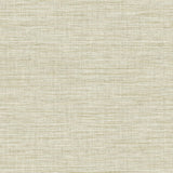 Advantage Exhale Light Yellow Faux Grasscloth Wallpaper