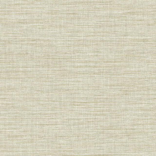 Advantage Exhale Light Yellow Faux Grasscloth Wallpaper