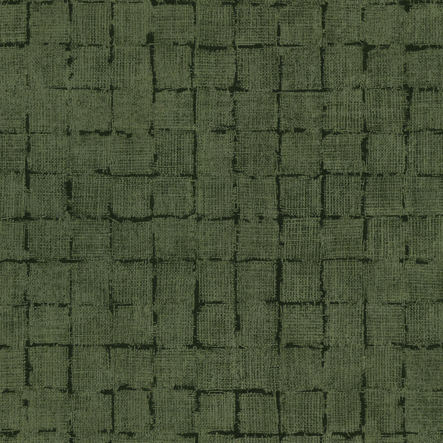 Advantage Blocks Olive Checkered Wallpaper