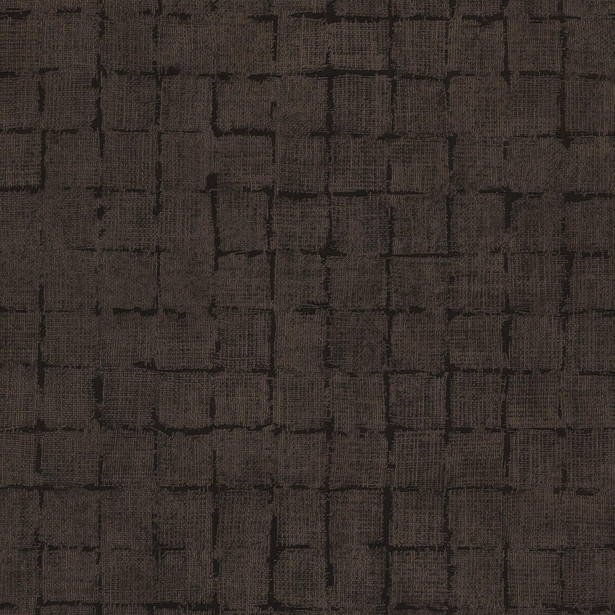 Advantage Blocks Chocolate Checkered Wallpaper