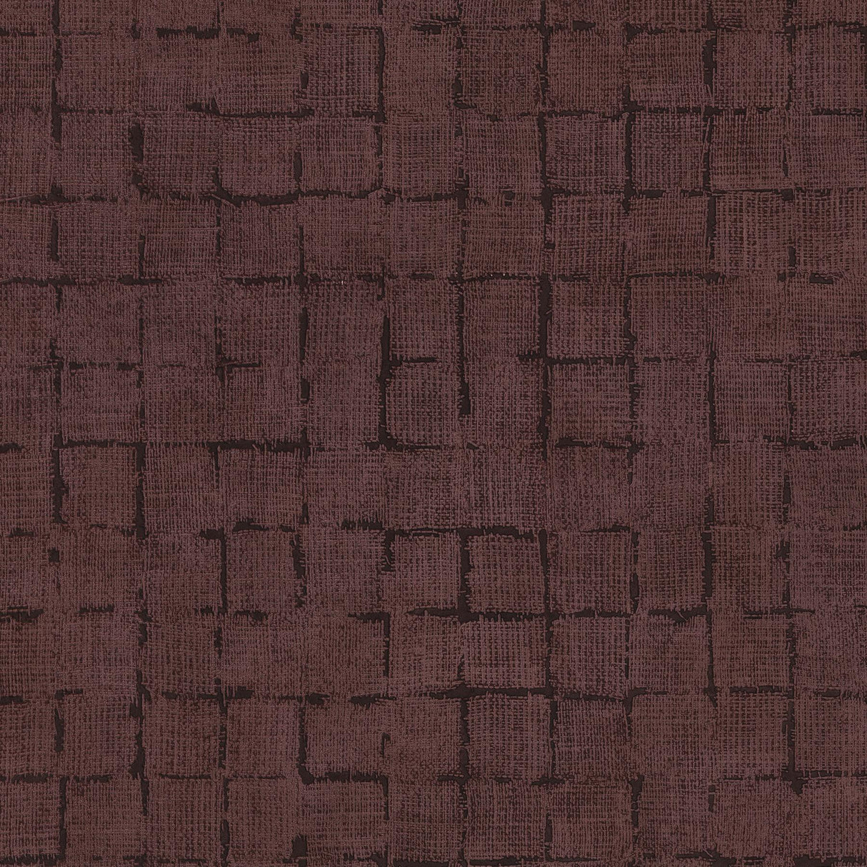 Advantage Blocks Burgundy Checkered Wallpaper