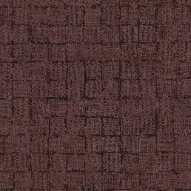 Advantage Blocks Burgundy Checkered Wallpaper