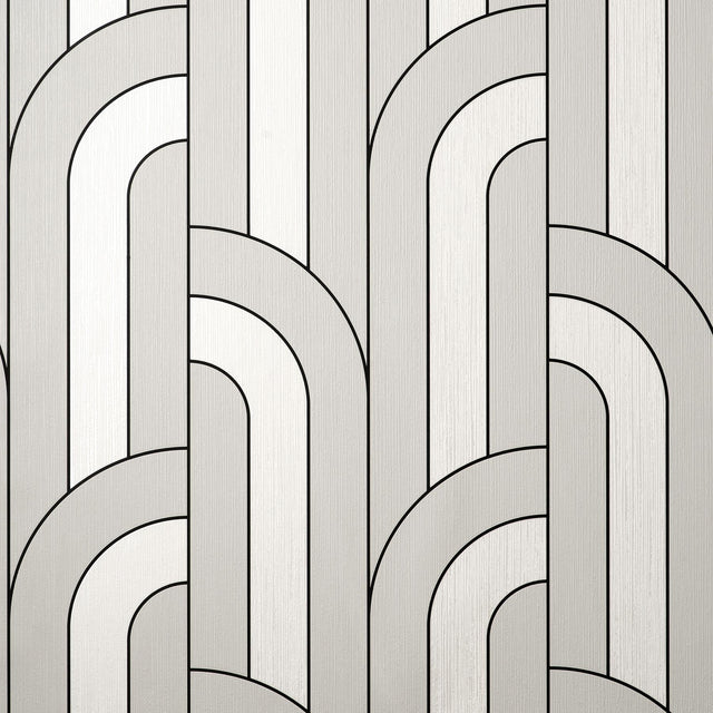 Advantage Ezra Platinum Arch Wallpaper