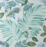 Advantage Eden Grey Tropical Wallpaper