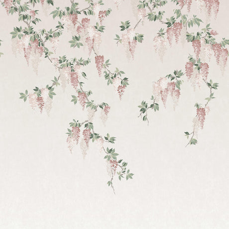 Advantage Wisteria Blush Wall Mural