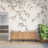 Advantage Wisteria Blush Wall Mural