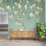 Advantage Wisteria Green Wall Mural