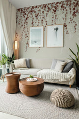 Advantage Trailing Ivy Brown Wall Mural