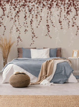 Advantage Trailing Ivy Brown Wall Mural