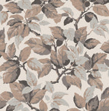 Advantage Canopy Beige Leaf Wallpaper