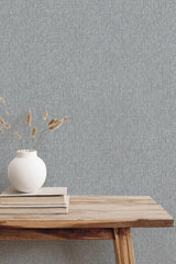 Advantage Herringbone Blue Tweed Wallpaper
