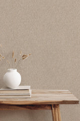 Advantage Herringbone Neutral Tweed Wallpaper