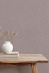 Advantage Herringbone Lavender Tweed Wallpaper