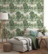 Advantage Sherwood Green Glade Wallpaper