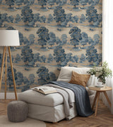 Advantage Sherwood Blue Glade Wallpaper