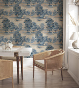 Advantage Sherwood Blue Glade Wallpaper