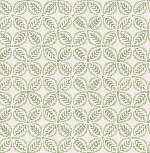 Advantage Morgrove Green Trellis Wallpaper