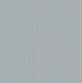 Advantage Ticking Blue Stripe Wallpaper