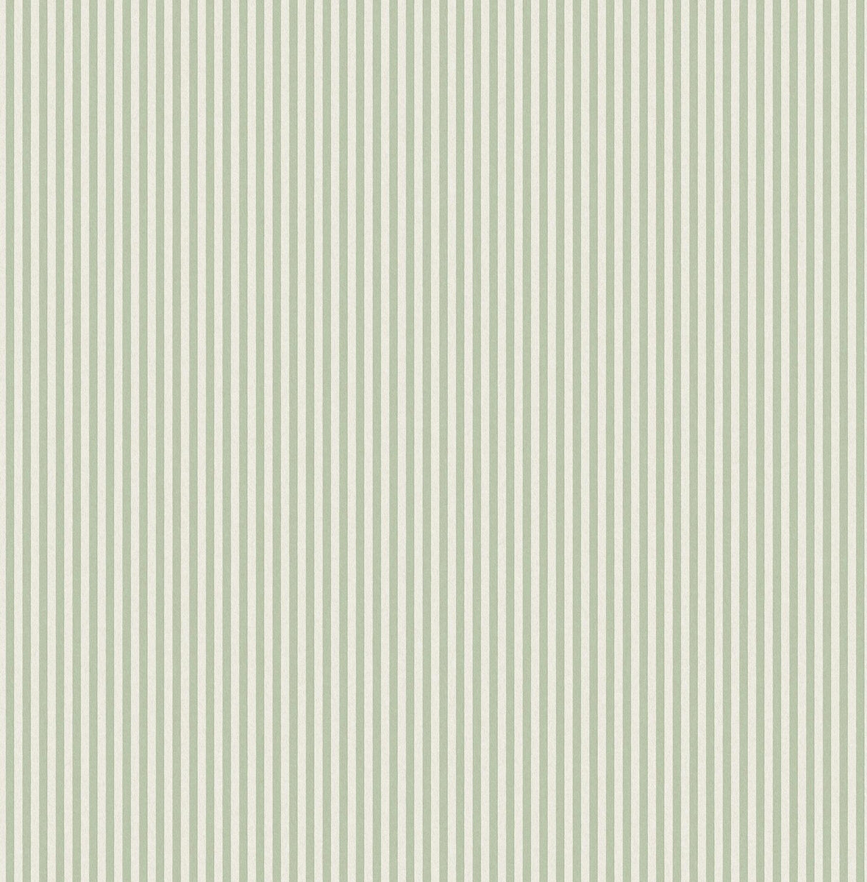 Advantage Ticking Light Green Stripe Wallpaper