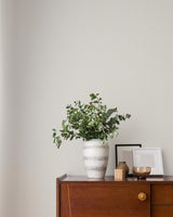 Advantage Ticking Light Grey Stripe Wallpaper