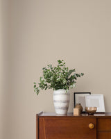 Advantage Ticking Beige Stripe Wallpaper