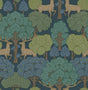 Advantage Forest of Arden Blue Deer Wallpaper