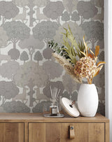 Advantage Forest of Arden Grey Deer Wallpaper