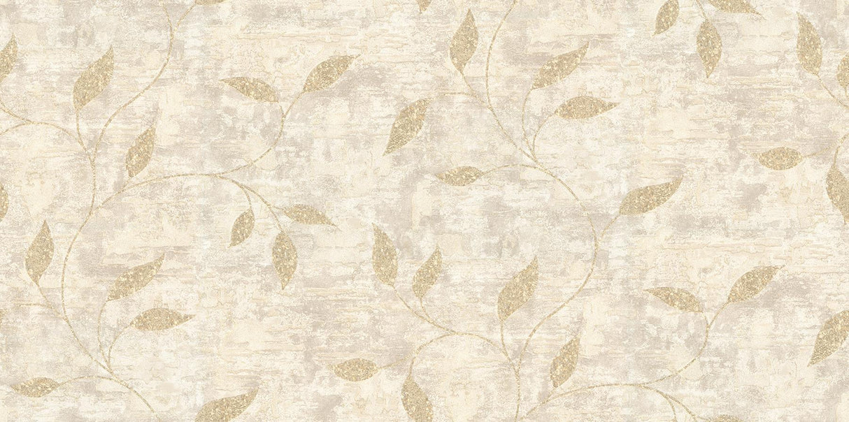 Advantage Stonewall Neutral Vine Wallpaper