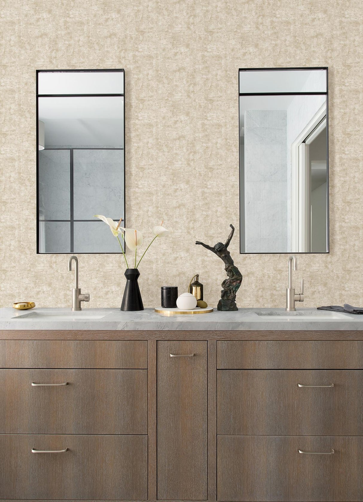 Advantage Masonry Neutral Stone Wallpaper