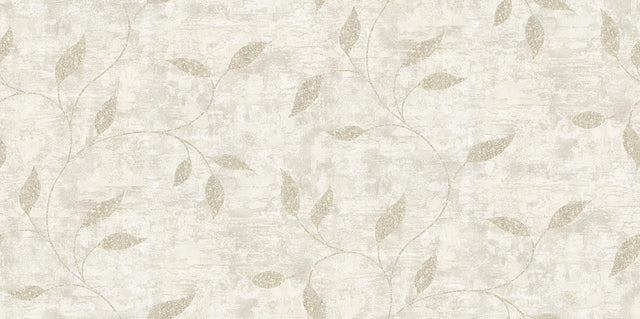 Advantage Stonewall Ivory Vine Wallpaper