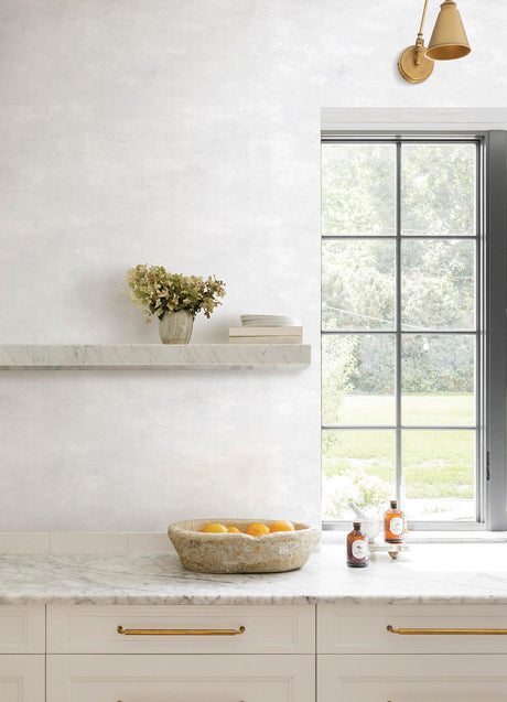 Advantage Al Fresco Oyster Plaster Wallpaper