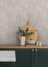 Advantage Soapstone Beige Distressed Wallpaper