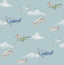 Advantage Aeroplanes Blue Skies Wallpaper