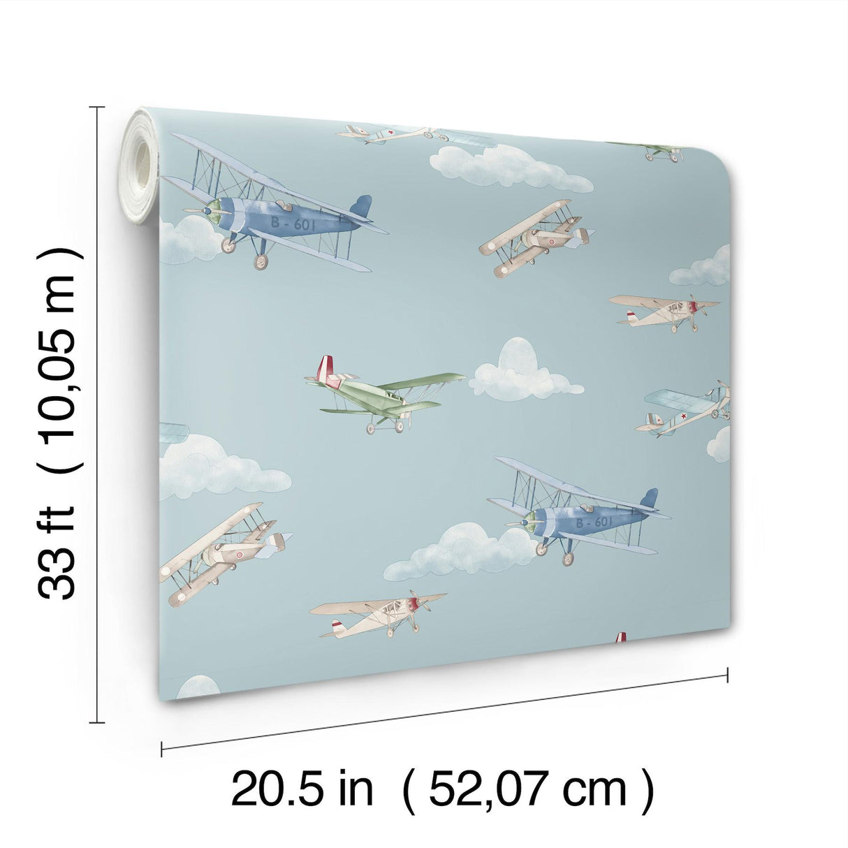 Advantage Aeroplanes Blue Skies Wallpaper
