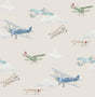 Advantage Aeroplanes Beige Skies Wallpaper