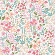 Advantage Flower Garden Pink Blossoms Wallpaper