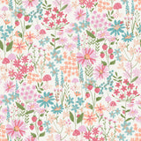 Advantage Flower Garden Pink Blossoms Wallpaper
