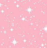 Advantage Twinkle Pink Starry Skies Wallpaper
