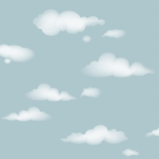 Advantage Cloudy Sky Blue Scenic Wallpaper