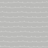 Advantage Wiggle Line Grey Stripe Wallpaper