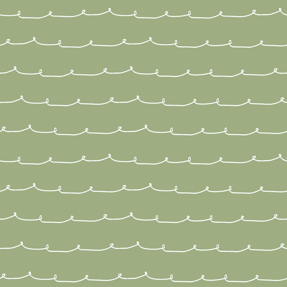 Advantage Wiggle Line Green Stripe Wallpaper