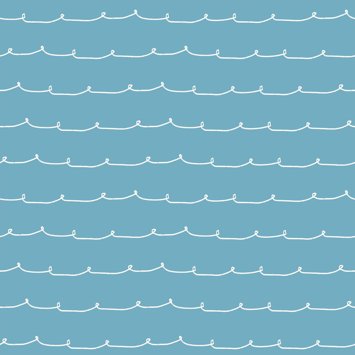 Advantage Wiggle Line Blue Stripe Wallpaper
