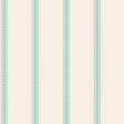 Advantage Bobbin Stripe Aqua Scalloped Wallpaper
